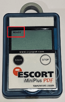 螢幕顯示 READY 設定完成